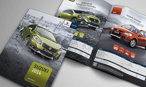 Prospekt – Suzuki modely 2014